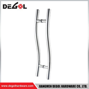 Manija de puerta de cristal del tirón interior del acero inoxidable de los accesorios modernos del cuarto de baño DP1010