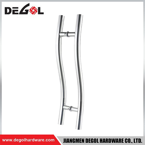 Manija de puerta de cristal del tirón interior del acero inoxidable de los accesorios modernos del cuarto de baño DP1010