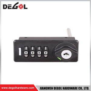 DL0059 Herrajes para muebles Cerradura de paso para cajón de montaje lateral con llave