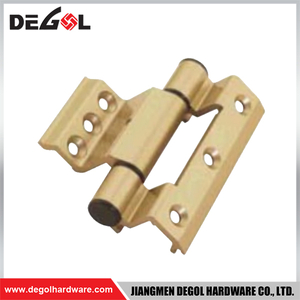 WHS1047 Bisagras de aluminio doradas, livianas pero resistentes, para ventanas abatibles