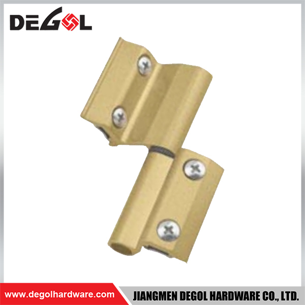 WHS1073 Bisagras de aluminio doradas resistentes a la intemperie para ventanas exteriores