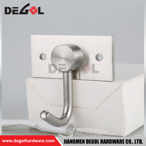 CH1012 gancho de puerta gancho de puerta de diseño Nuevo producto Diseño de acero inoxidable Comprar hardware Gancho de pared de tornillo Gancho de baño, gancho de pared de tornillo Hardware de puerta de diseño de producto