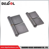 Desgaste de acero de la bisagra de soldadura - estructura giratoria resistente para la instalación de la puerta del metal
