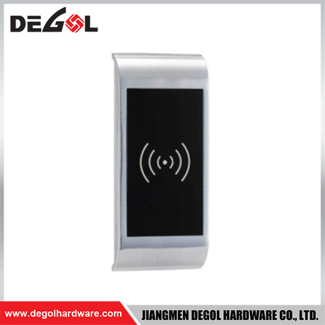SML160 Manija de puerta de aleación de zinc Cerradura inteligente Negro mate / Plata satinada