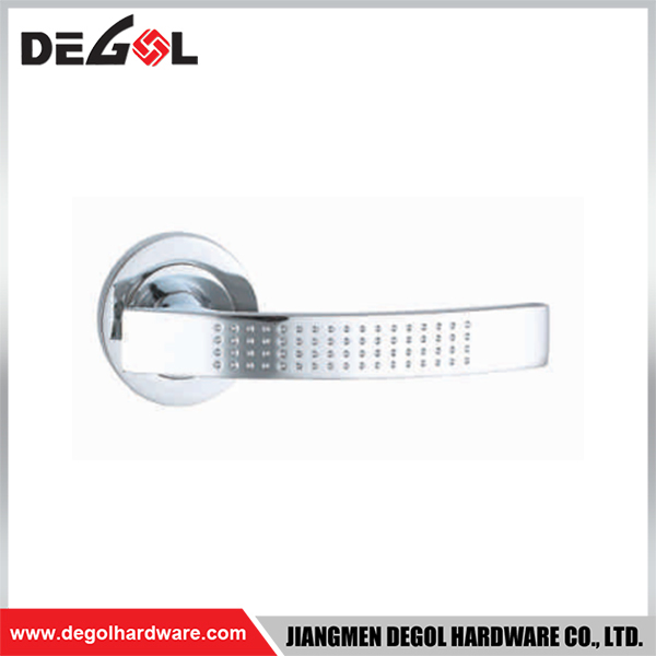 Manija de puerta moldeada de precisión del nuevo modelo de aleación de zinc de aleación de aluminio, fabricada en China