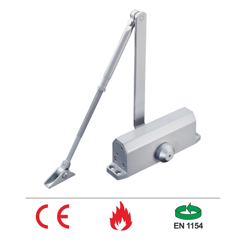 Certificación CE DCL1012, puntales de Gas ajustables hidráulicos de seguridad, cierre de puerta con resorte oculto superior, cierre de puerta automático