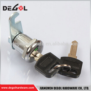 Precio de fábrica muebles de dormitorio cilindro de acero inoxidable cerradura de la puerta del gabinete de metal