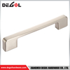 Tirador cromado pulido para muebles de cocina, diseño moderno, hierro, barato, ALU34