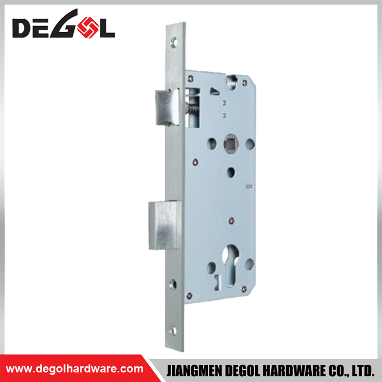 CC3585mm; CC4085 mm; CC4585mm;CC 5085mm;CC6085mm Cuerpo de cerradura de doble lengüeta de acero inoxidable plateado fabricado en China
