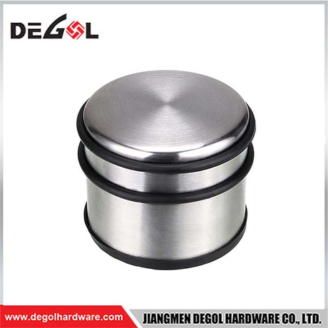 Tope de puerta cilíndrico de acero inoxidable de 76*95 mm fabricado en China