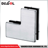 GD1011 Puerta de vidrio cuadrada, accesorios de parche de acero inoxidable de alta calidad para baño