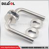 Manija de puerta de doble cara de acero inoxidable 201/304 estilo americano