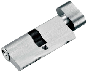 Cilindro de puerta de acero inoxidable de alta calidad con giro de pulgar