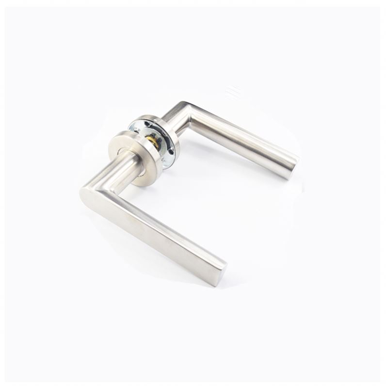 Fahion interno de acero inoxidable de 130 mm de largo tubo de luz led tirador de la puerta