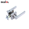 Cerradura de manija de puerta de paso con pestillo tubular de palanca de alta gama de acero inoxidable