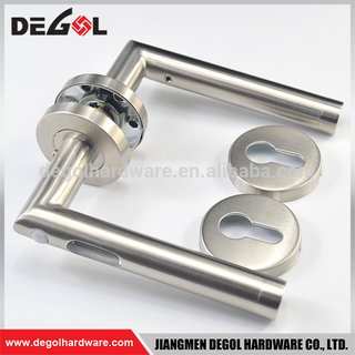 Nuevo modelo de acero inoxidable 304 sensor LED tubo de luz tipo palanca manija de la puerta