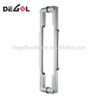 Tirador de puerta industrial moderno de doble cara de acero inoxidable de alta calidad