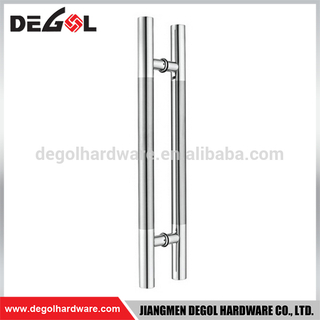 Proveedor de manija de puerta de vidrio vertical deslizante comercial de acero inoxidable de china de alta calidad