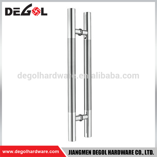Proveedor de manija de puerta de vidrio vertical deslizante comercial de acero inoxidable de china de alta calidad