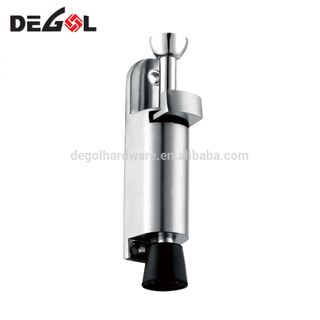 tope de puerta accionado con el pie tope de acero inoxidable con resorte