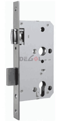 Cuerpo de cerradura de precio barato de 60*85mm para puerta de madera cerradura de puerta de embutir de acero inoxidable