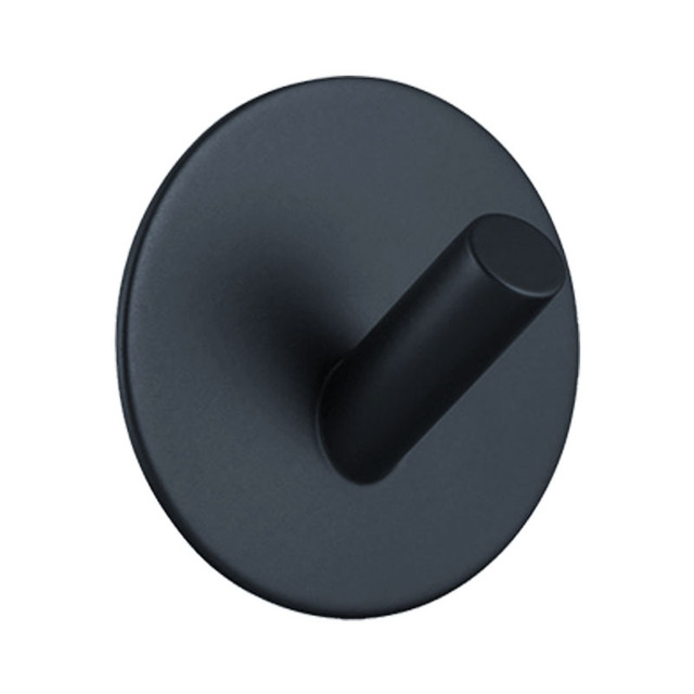 HKS1202 Gancho para garaje de una sola capa, ganchos para colgar sombreros montados en la pared, gancho para bata