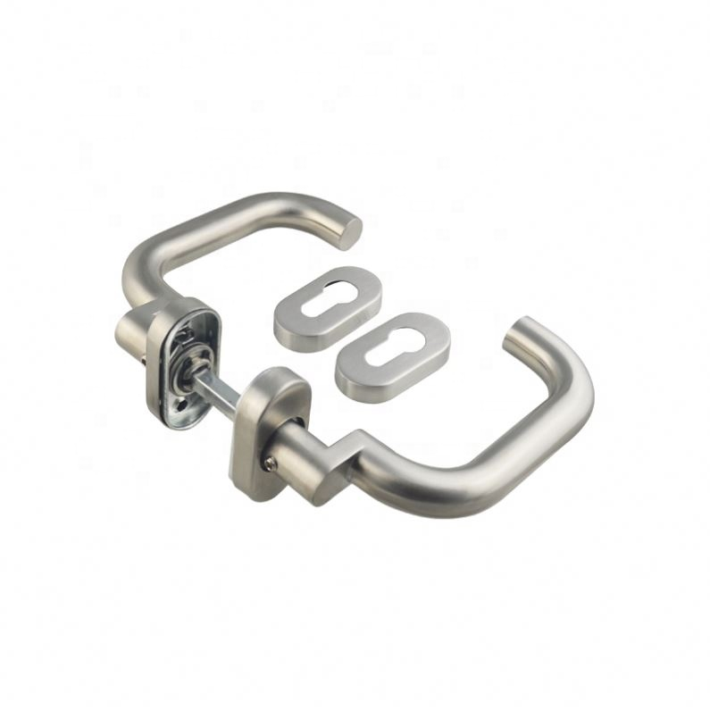 Manijas de puerta 201 de acero inoxidable de alta resistencia