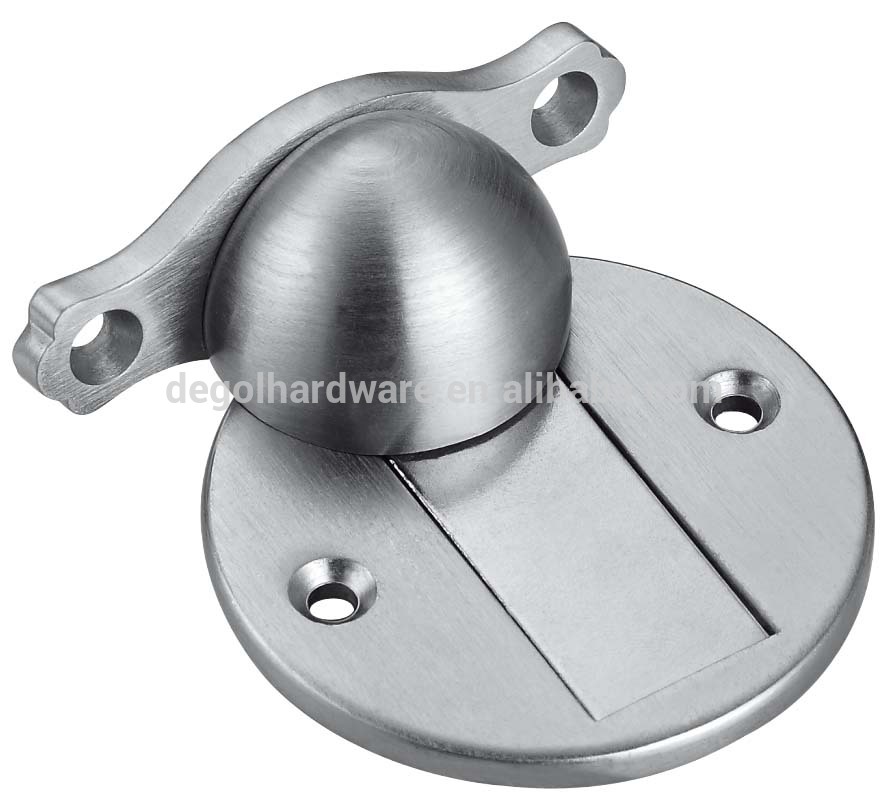 Tope de puerta montado en el piso decorativo magnético de lujo