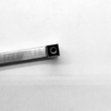 Tirador para muebles cuadrado de acero inoxidable de alta calidad.