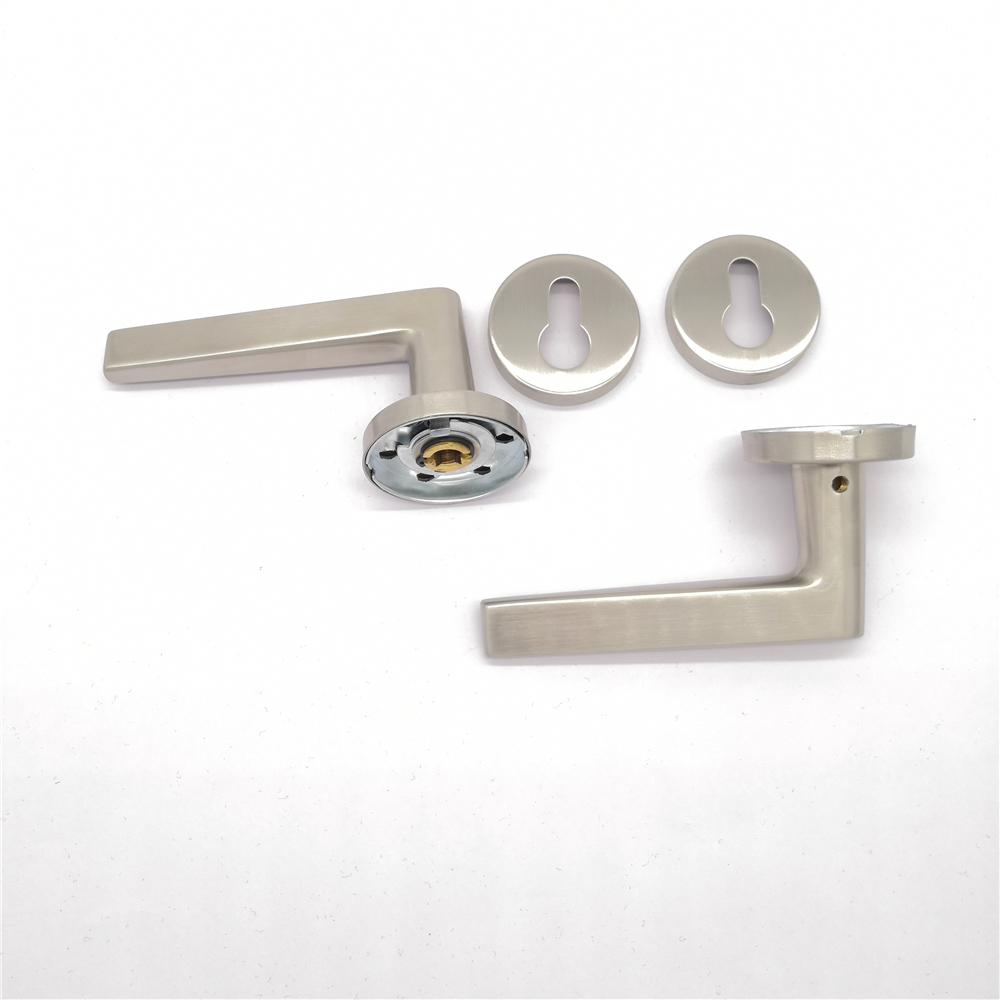 Manija de puerta de palanca de acero inoxidable 304 de nuevo diseño