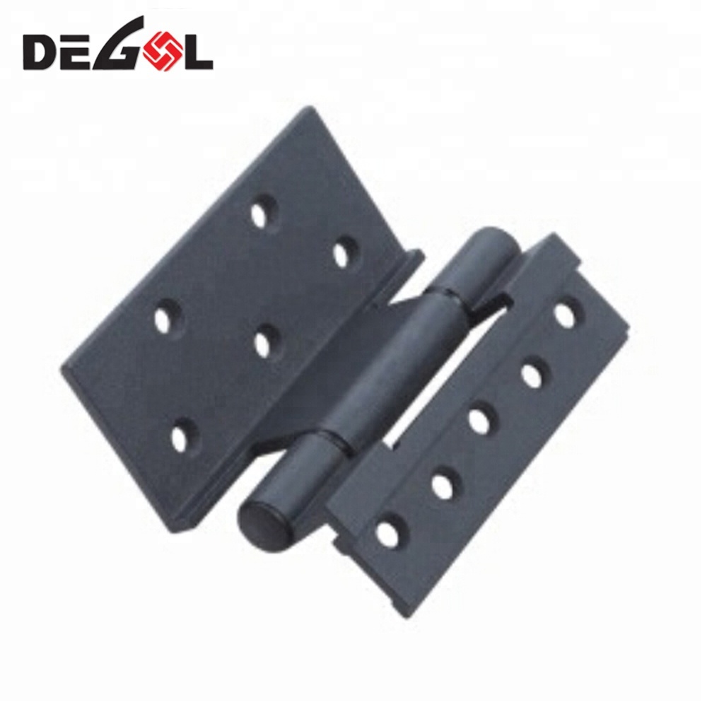 Tipos de venta caliente de aleación de aluminio plateado de trabajo ligero ranura redonda ventana abatible bisagra estancia