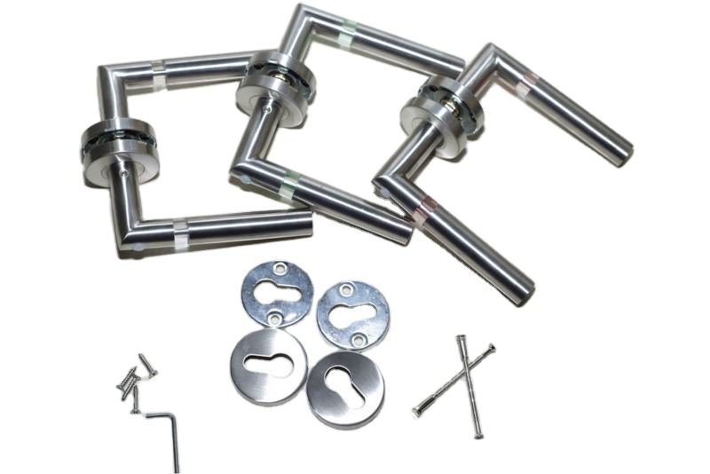 Cerradura de cilindro tubular sin llave con puerta LED de acero inoxidable duradera