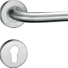 Manija de puerta de palanca de acero inoxidable, palanca de tubo de 19mm, estilo moderno simple de alta calidad