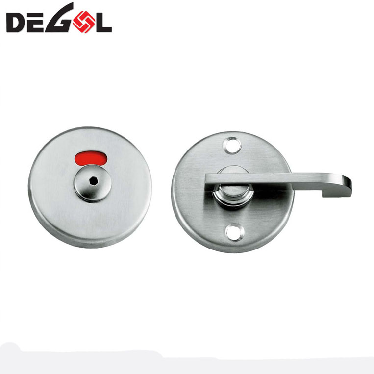 Cerradura de puerta de cubículos de baño de partición de acero inoxidable de alta calidad