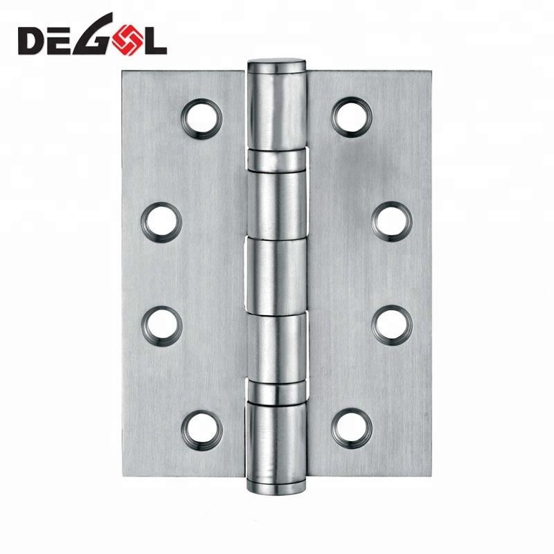 Bisagra de puerta de metal de acero inoxidable de alta resistencia 2 bisagras de puerta con rodamiento de bolas