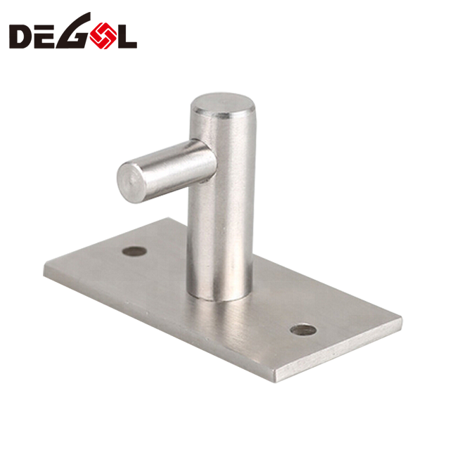 Nuevo diseño use el gancho de suspensión de ropa de metal montado en la puerta de cuerda de acero inoxidable