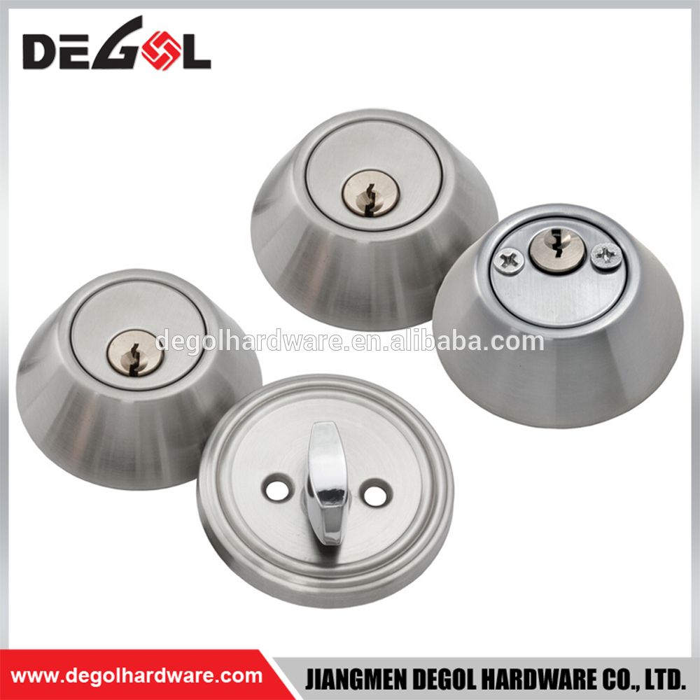 Nuevo diseño de aleación de zinc cerradura de cerrojo de cilindro de doble cara