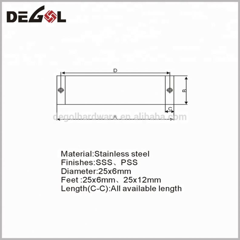 El gabinete de dormitorio de acero inoxidable simple moderno de la venta caliente de América maneja el hardware