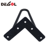 FL1060 Patas de muebles de mesa de hierro negro de nuevo estilo