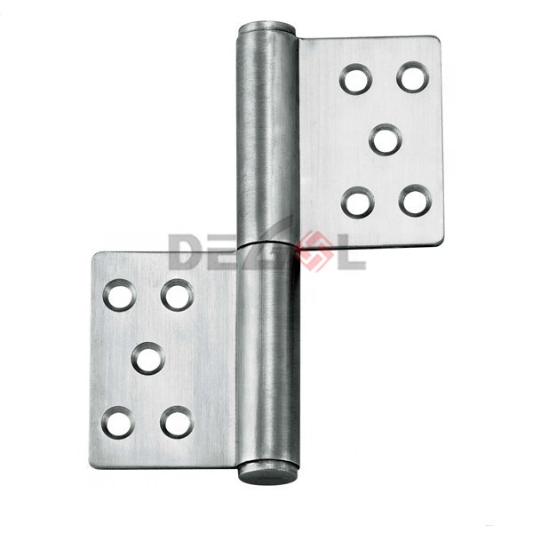 Bisagras de puerta de metal al ras de acero inoxidable de alta calidad SS201 304 Bisagra de puerta de vidrio