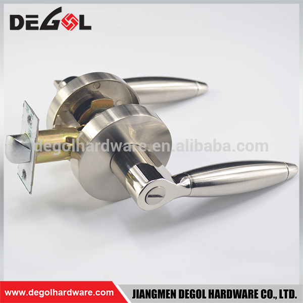 Cerradura de manija de puerta de alta seguridad cerradura de seguridad de puerta de oficina de aleación de zinc sólida cuadrada sólida