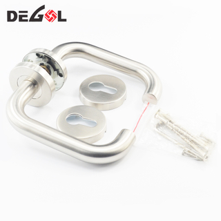 Jiangmen precio barato Venta caliente moderna de acero inoxidable de estilo rústico puerta manija