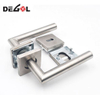 Manija de puerta con tubo Manija de puerta corrediza de aleación de zinc