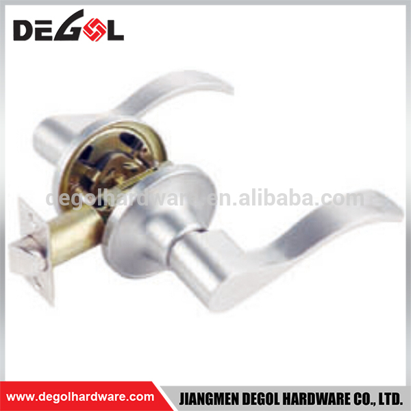 Mecanismo de bloqueo de doble puerta de alta seguridad antirrobo de aleación de zinc estilo América