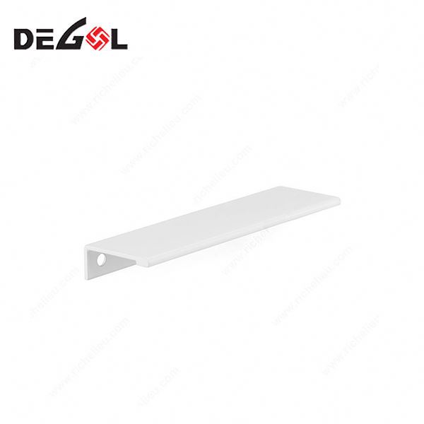 Tirador de puerta con pie Tirador de borde de aluminio