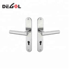 Manija de palanca de puerta de acero inoxidable 201/304, precio bajo, superventas, en placa