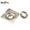 Tirador de puerta con pasador Ideal para garaje Metal Rejilla de drenaje de piso de acero inoxidable