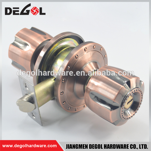 Nuevo estilo moderno de alta calidad de doble cara cerradura de puerta cilíndrica de madera