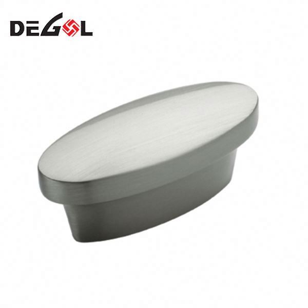 Pomo de puerta de níquel con cepillo de lujo hexagonal, nuevo producto