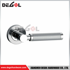 Manija de puerta de aleación de zinc LH1037 para puerta de madera